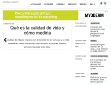 Tablet Screenshot of coyunturaeconomica.com
